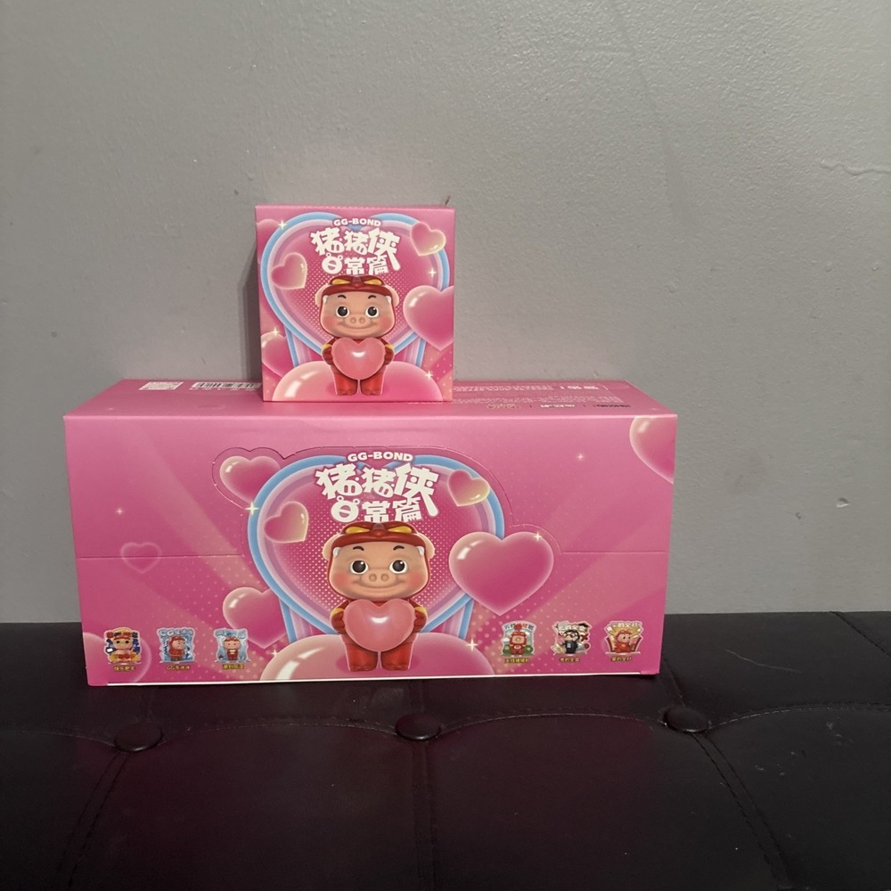 Toptoy GGBOND Series Confirmed Blind Box Figure Birthday Gift‎ Doll Toy Piggy